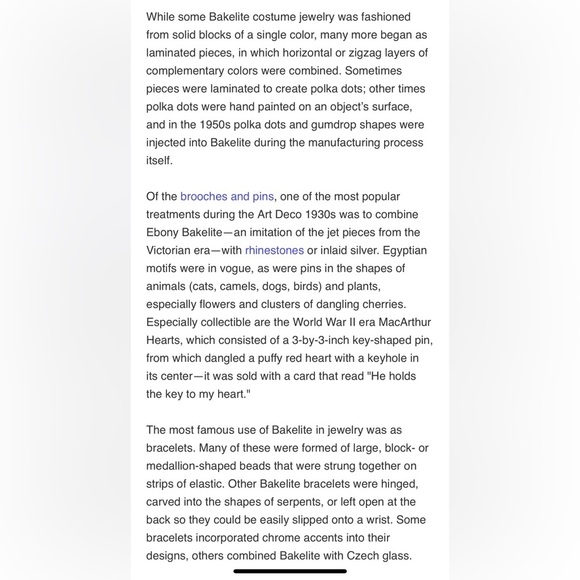 Vintage Patriotic Bakelite Beaded Long Necklace - Picture 4 of 4